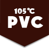 105PVC-clorura de polivinil 105 °C