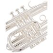 Cornet Sib Yamaha YCR-4330GSII , 2 piese, argintat, cu clopot aurit