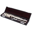 Flaut Do Yamaha YFL-577 , cap si placa buza din argint, chei deschise