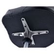 Scaun tobe Millenium MDT2S , negru, tip sa, material textil si piele sintetica