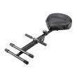 Scaun K&M 14045 , negru, tip sa, cu suport pentru picior, reglabil, piele sintetica