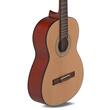 Pachet chitara clasica 4/4 Manuel Rodriguez ESTUDIO Cedar matt Dark natural wood, husa. acordor