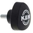 Surub stativ de boxe K&M M8x38 mm , negru