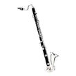 Clarinet bass Mib Yamaha YCL-221IIS , argintat