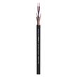 Cablu microfon balansat Sommer Cable 22 Highflex 200-0001, 2x0.22mmp, D6.40mm, negru