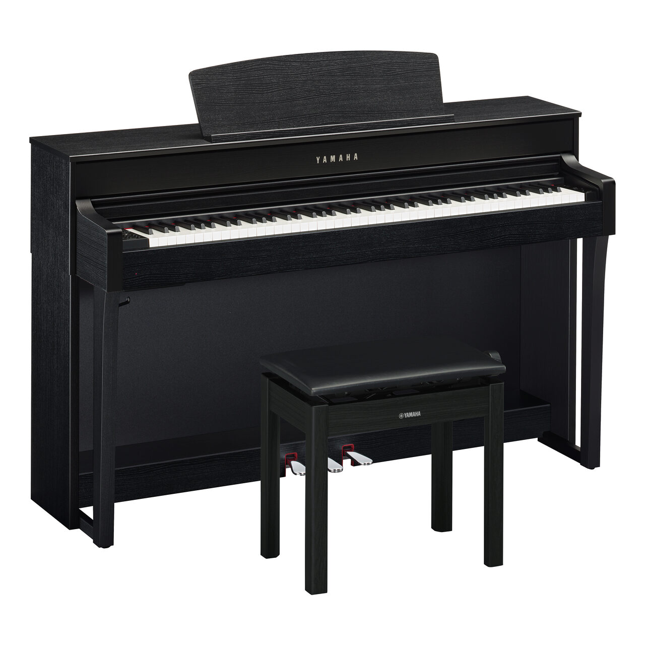 Pian digital Yamaha Clavinova CLP-645 B negru - Docom - DOCOM