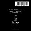 Corzi mandolina 10-34 Harley Benton Value Strings bronze