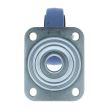 Roata case albastra Millenium Blue Wheel MKII 100mm