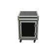 Case rack combo Pro Roadinger 8U , plywood, adancime 47.5 cm, cu roti