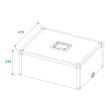 Case Roadinger pentru Eurolite NSF-350