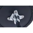 Scaun tobe Pearl D-730S , negru, rotund, piele sintetica
