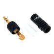 Mufa jack 3.5 mm tata stereo Hicon HI-J35S-Screw M , cu filet interior, Sennheiser EW