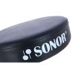 Scaun tobe Sonor DT2000, negru, rotund, piele sintetica