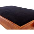 Scaun bancheta pian Thomann KB-15MPM , artar mat, sezut negru, catifea