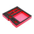 Burete interior sertar Thon Inlay 2/2 pentru 2 microfoane Shure QLXD/ULXD