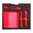 Burete interior sertar Thon Inlay 2/2 pentru 2 microfoane Shure QLXD/ULXD