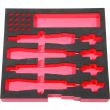 Burete interior sertar Thon , pentru 4 microfoane vocale fara fir Sennheiser