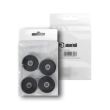 Set 4 picioare de cauciuc Adam Hall 4906 M4 AH , 38x10 mm, gaura 6.5 mm
