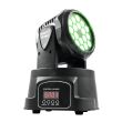 Movinghead LED Wash Eurolite TMH-7 , 18x8W 12 GR