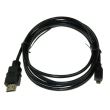Cablu video HDMI-HDMI micro 2M , HDMI-A tata, HDMI-D micro tata