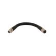 Gooseneck tija flexibila XLR-XLT Omnitronic , 21 cm, neagra