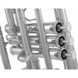 Cornet Sib Yamaha YCR-2330SIII , 2 piese, argintat