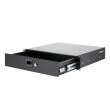 Sertar rack 2U Adam Hall 87402 , otel, cu cheie