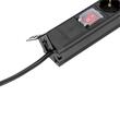 Prelungitor rack Adam Hall 87471 X7 ,19", 1U, 7 prize, cu intrerupator