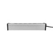 Prelungitor desktop 3 cai 1.4M Adam Hall PDU 3S DESKTOP, cu intrerupator, 2 x USB