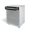 Sertar rack ERGO 19'' 2U, otel, sustine 10kg