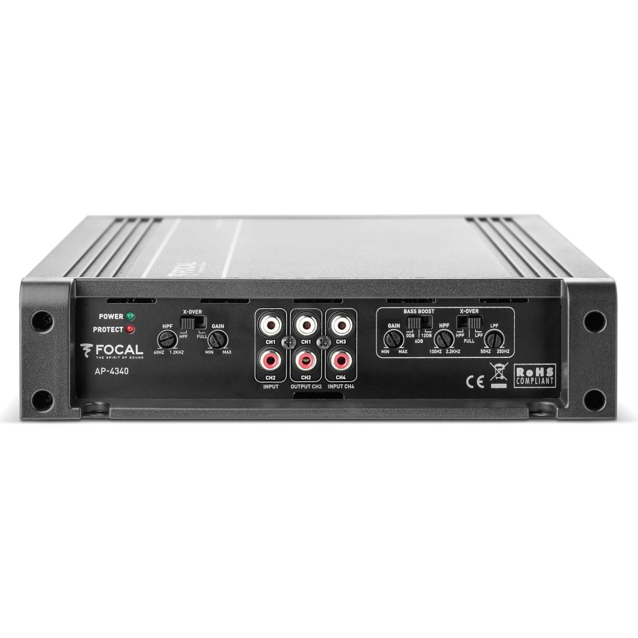 Amplificator auto Focal AP-4340 , 4/3/2 canale, clasa A/B, 4x95W 2