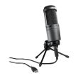 Microfon de studio Audio-Technica AT2020USBi , conexiune USB, iPhone, iPad