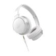 Casti audio on-ear Audio-Technica ATH-AR3ISWH , inchise, cu microfon pe fir