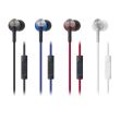 Casti in-ear Audio-Technica ATH-CK330IBK , microfon pe fir si control smartphone