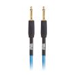 Cablu instrument 3.1M Dean Markley BSIN10S , jack-jack 6.3 tata mono, textil