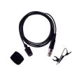 Microfon lavaliera Shure CVL-B/C-TQG , condenser, cardioid, negru, conector mini XLR-4P
