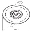 Difuzoare auto JBL Club 3020 , coaxiale, 2 cai, 8.9 cm