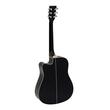 Chitara electro-acustica 4/4 Dimavery DR-520 Dreadnought Black, asimetrica
