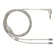 Casti in-ear Shure SE846-CL , 3 cai, monitorizare audio, transparente