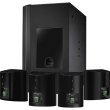 Sistem audio pasiv cu trafo Electro-Voice Compact Sound EVID S44B , full range, negru