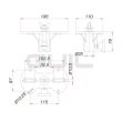 Adaptor de montare spot light Guil FCA-03 35mm
