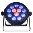 Proiector FOS IQ Par, 12 led-uri RGBW 4 in 1, 12W / led