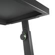 Birou DJ cu difuzor reglabil si tavi pentru laptop, GFDJT01
