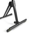 Scaun Gravity FM Seat 1 BR , negru, tip sa, cu spatar, suport picior, reglabil, piele sintetica