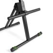Scaun Gravity FM Seat 1 BR , negru, tip sa, cu spatar, suport picior, reglabil, piele sintetica