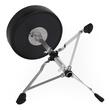 Scaun tobe Gibraltar 4608 , negru, rotund, piele sintetica