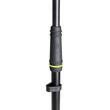 Stativ de microfon scurt Gravity MS 4221 B, baza trepied, ajustabil in 2 puncte