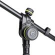 Stativ microfon Gravity MS 4222 B, baza trepied, ajustabil in 2 puncte, telescopic boom