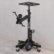 Stativ telescopic Guil ELC-725/D , 4 m, 125 kg, troliu cu frana automata si manere duble