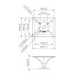 Goarna LaVoce HD1004 , aluminiu, pt. driver de compresie de 1", 60 grade